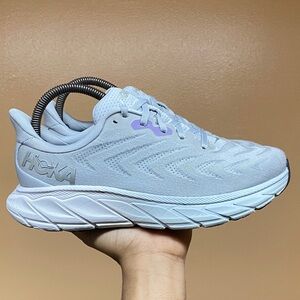 Hoka Arahi 6 Women's Running Sneakers “Harbor Mist/Silver” Size 8B